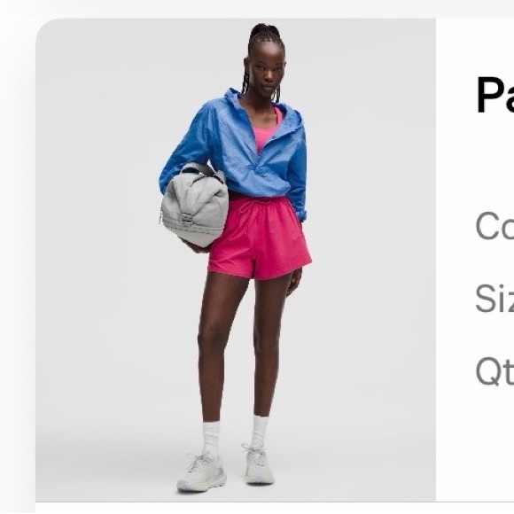 Lululemon Pace Rival High Rise Shorts 3” - Picture 5 of 6